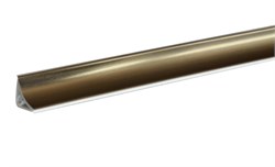 Плинтус Korner LB15 612 Хром 3м 00008121279