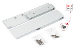 Держатель передней стенки SB08 (ВЫСОКИЙ) SBH44/GR серый SBH44/GR