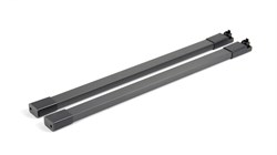 SBR09/GRPH/400 Продольный прямоуголный рейлинг для направляющих СТАРТ, графит комплект SBR09/GRPH/400