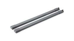 SBR09/GRPH/450 Продольный прямоуголный рейлинг для направляющих СТАРТ, графит комплект SBR09/GRPH/450