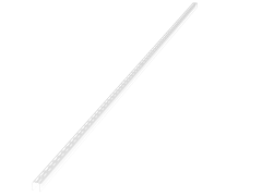 Навесная направляющая  на рельс, 2-пазн. перф 1920мм (белый)