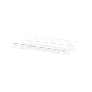 Сеточная корзина стационарная 2 борт 900*440*85мм (белый)