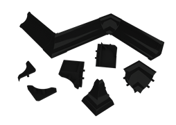 Комплект фурнитуры LB15 619 Черный глянец