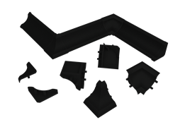 Комплект фурнитуры LB15 6051 Черный матовый
