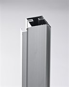 L-образный Серебро Вертикальный боковой профиль под 16мм Premium line Gola Rehau 3м