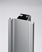 C-образный Серебро Вертикальный промежуточный профиль под 16мм Premium line Gola Rehau 3м