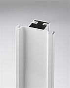 C-образный Белый Вертикальный промежуточный профиль под 16мм Premium line Gola Rehau 3м