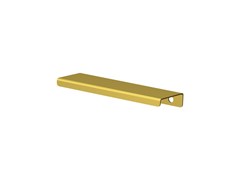 Ручка торцевая FLAT 128(156) золото