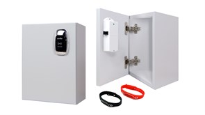 Замок накладной электрон. с ключом-браслетом CLUB Z602CP.5