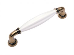 RS121AB.4/128/W, Ручка мебельная TIFFANY RS121AB.4/128/W