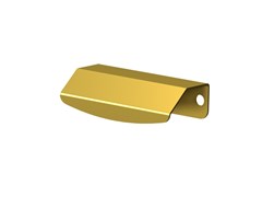 Ручка мебельная торцевая-75 золото 60061376