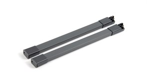 SBR09/GRPH/300 Продольный прямоуголный рейлинг для направляющих СТАРТ, графит комплект SBR09/GRPH/300