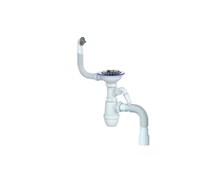 Сифон для мойки одинарный с выпуском SM1VP (практик) 00-00010335