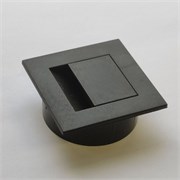 Заглушка кабель-канала D60мм, цвет темно-серый, (уп. 60шт) ЗКТС-60