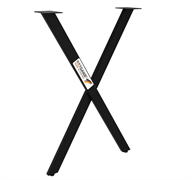 Подстолье X-образное 820мм, черный PSX-820B