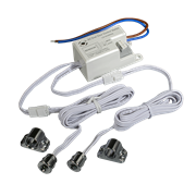 ИК выкл. для двух дверей DD-220-2,встраивм. 220В , 2 сенсора D12на проводе 1м, держатель в комплекте 08.800.00.370