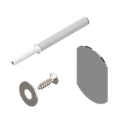 Комплект TIP-ON BLUM , длинный, белый 956A1004-белый