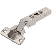 Петля Clip top BLUM на 120° под саморез без пружины, накладная, никель 70T5550.TL