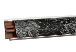 Плинтус Korner LB37 367 Мрамор Черный 4,2м 00008121410