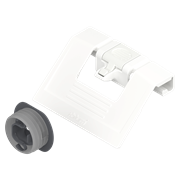 Ручка для внутреннего ящика Tandembox с триггером, белая ZIF.80M7