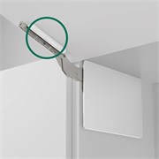 Крепление к фасаду правое и левое ФриСлим, БЕЛЫЙ 2724439966