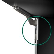 Комплект для торцевой части ФриСлим Флап при врезном монтаже, СЕРЫЙ 2724457035