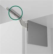 Крепление к фасаду правое и левое ФриСлим, СЕРЫЙ 2724437035