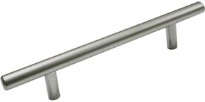 11142 Ручка-рейлинг ALBA128, мат. хром 11142