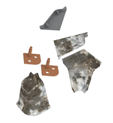 Комплект крашенной фурнитуры LB37-38 6073 00008121244