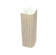 Угол универ.д/цок. Дуб беленый 90гр/95мм/20 00008120909