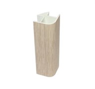 Угол универ.д/цок. ДУБ МЛЕЧНЫЙ 90гр/95мм/20 00000009538