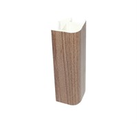 Угол универ.д/цок. ЯСЕНЬ ШИМО ТЁМНЫЙ 90гр/146мм/20 00000008441