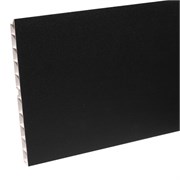 Цоколь ПВХ Чёрный глянец Н=150 мм 4000*146 00008104306