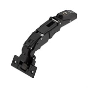 Петля CLIP TOP BLUMOTION на 155° под саморез с пружиной, накладная, оникс 71B7550 ons