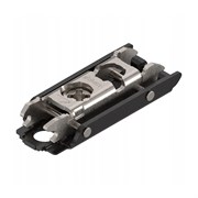 Планка ответная BLUM прямая с эксцентриком, 0мм, оникс 175H3100 ons