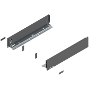 Царга LEGRABOX, высота K (128,5 мм), L=500 мм, левая/правая, для LEGRABOX pure, антрацит матовый 770K5002S Z R+L V1 OG-M