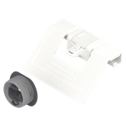 Ручка для внутреннего ящика Tandembox с триггером, белая ZIF.80M7 W