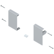 Держатель передней панели М ящика Tandembox Antaro, серый, (лев:прав) ZIF.71M0 GR