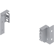 Держатель задней стенки из ДСП для ящика Tandembox, серый, (лев:прав) Z30M000S.04 GR