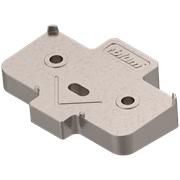 Подкладка под крестовую ответную планку клинообразная, +5°, подъем 6,0мм 171A5070