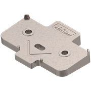 Подкладка под крестовую ответную планку клинообразная, +5°, подъем 3,0мм 171A5040