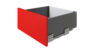 Направляющие SB40 СТАРТ,бок 167мм прямая PUSH+SOFT SB40GRPH.1/500