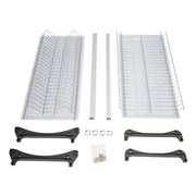 Сушка двухуровневая в базу 600 мм с AL проф., хром без упаковки VAR 600 KOMPLEKT