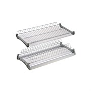 Сушка двухуровневая в базу 900 мм с AL проф., хром без упаковки VAR 900 KOMPLEKT