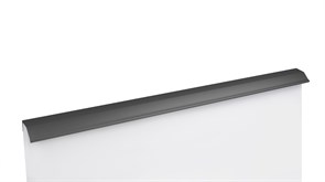 RT112BL.1/448/500, Ручка мебельная торцевая AL RT112BL.1/448/500