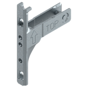 Крепление фасада нижнее MERIVOBOX, под саморезы, симметричное, оцинкованное ZF4.1002 FROB V500