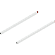 Продольный рейлинг MERIVOBOX, L=500мм, левая/правая, белый ZR4.500RS.ERE R+L MP SW-M