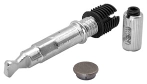 Jinio J11 Коническая стяжка D6 мм (стяжка, шток, заглушка черный никель) J11