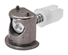 Jinio J9-8 Полкодержатель с круглым основанием черный никель 9000881B