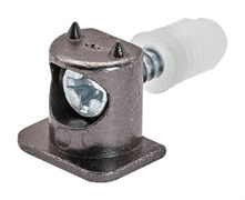 Jinio J9-8 Полкодержатель с квадратным основанием черный никель 9000881A